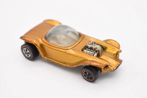 Hot Wheels 1968 Redline Beatnik Bandit gold Collectors Quality Condition