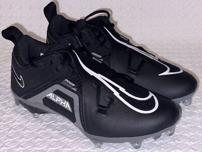 NIKE Alpha Menace Pro 3 Black Grey White Detachable Football