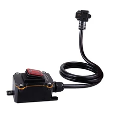 MARSTEK Heavy Duty Waterproof Extension Cord with On/Off Switch,Inline Cord S...