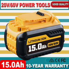   15.0Ah DCB609-2 DCB606 20V/60V MAX FLEXVOLT Lithium-Ion Battery For Dewalt