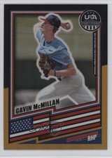 2026 Panini Stars & Stripes Prizm Black Gold Prizm 3/5 Gavin McMillan #111 0xr1