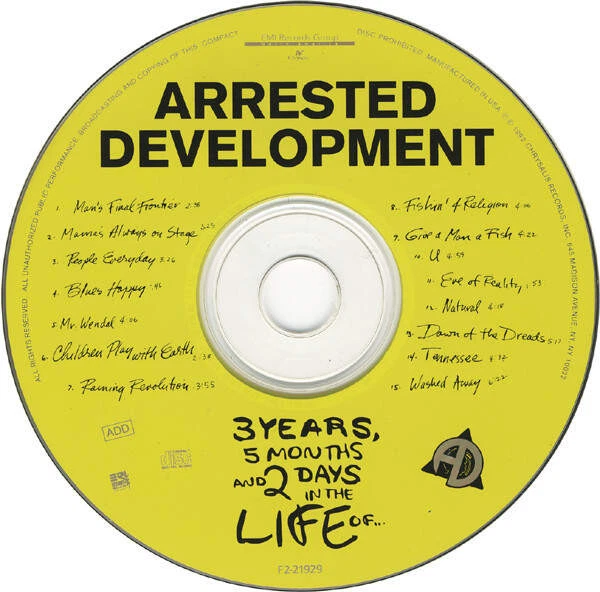 Arrested Development - 3 Years, 5 Months & 2 Days In The Life - Image 3 of 4