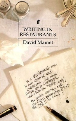 Writing in Restaurants by Mamet, David 0571148875 FREE Shipping