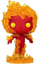 Funko POP! Marvel: Fantastic Four: First Steps - Antorcha Humana [Usado Muy Buen Juguete