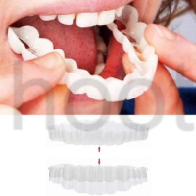 Teeth braces prevent teeth grinding during sleep and protect teeth.2pcs