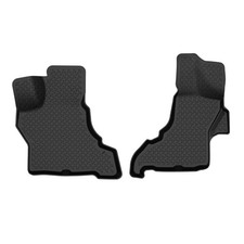 TPE Floor Mats Front Row Fit For 1997-2025 Ford E-Series All Weather