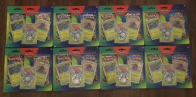 Lot of Qty 8 - Pokemon Enhanced 2 Pack Blister - Oddish Gloom Vileplume - Sealed