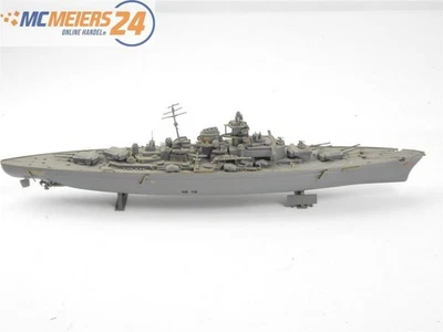 Navire de marine maquette en plastique cuirassé militaire Bismark E494b - Photo 1/3