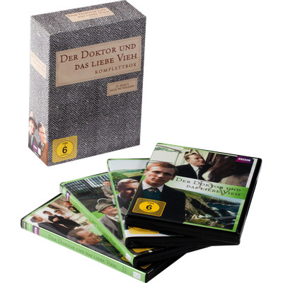 Der Doktor und das liebe Vieh - Komplettbox [27 DVDs] Peter Davison