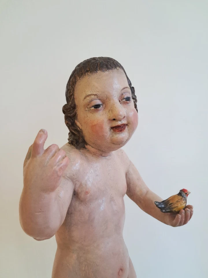 Jesuskind Bambino Gesú, Barock ~1700, h=42cm - Bild 2 von 4