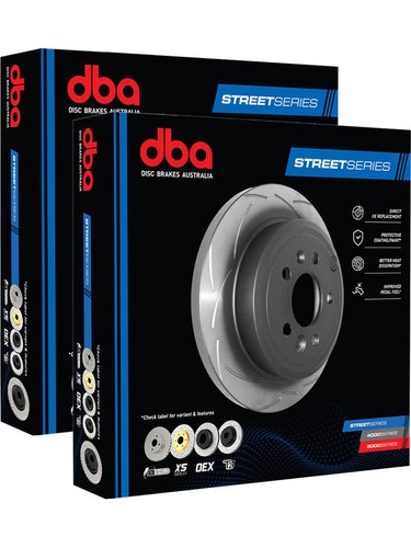 EBC Rear Slotted | Dimpled Rotors - Set of 2 Rotors (245x10mm) B5 A4 1.8T FWD main image 1