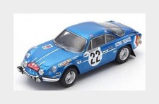 Spark Renault Alpine A110 1600s N 22 4th Rally Montecarlo 1971 Jean Claude Andruet Michel Vial 1:43 S6110