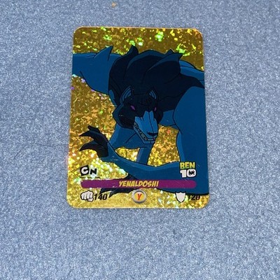 Ben 10 Lamincards Ultimate Alien Series Gold Holo Rare 160 Yenaldoshi CN Edibas
