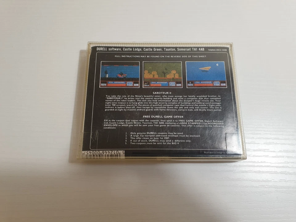 Saboteur II - Durell - Sinclair ZX Spectrum 🟩🟢 - Image 4 of 4