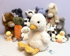 Jellycat seltene Dorie Ente im Ruhestand, bra...