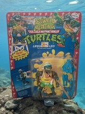 1992 Vintage Unpunched Lifeguard Leo TMNT Playmates