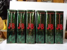 6 Vintage J & B Scotch Whiskey Tins