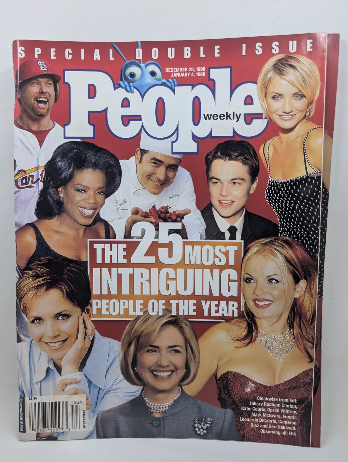 People Weekly Magazine December 28, 1998 - January 4, 1999 The 25 Most