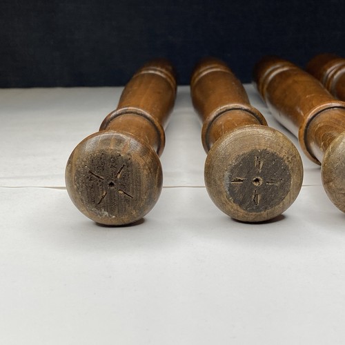 Set of (4) Wooden Replacement Legs for Grafonola by Guild Original - Picture 3 of 15