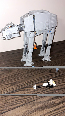 LEGO Star Wars AT-AT Walker 75288 1267pc Complete Set w/ Minifigures