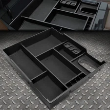 FOR 14-19 TOYOTA TUNDRA CENTER CONSOLE STORAGE BOX ARMREST ORGANIZER INSERT TRAY