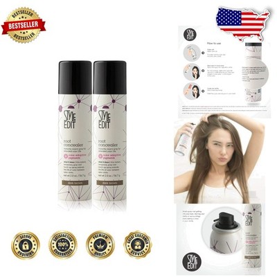 Instant Gray Root Touch Up Spray Dark Brown - 2oz, Transfer Resistant