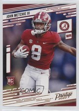 2022 Panini Chronicles Draft Picks Prestige Bronze John Metchie III #16 3n1