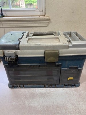 Plano Tackle System Box 7271 Removable Trays with Lots of Tackle DIRTY |  eBay