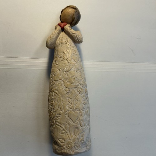 Willow Tree Je t'aime I Love You Figur mit Herz von Susan Lordi Demdaco 2009