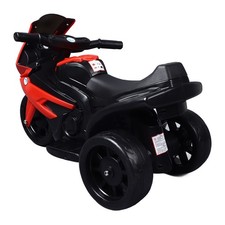 (Rouge) Moto électronique Pour Enfants Rechargeable Musique Légère électrique ~