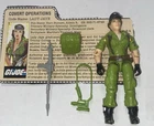 1985 Hasbro GI Joe Lady Jaye Figure-100% Complete w/FC