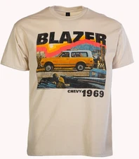 Vintage 1969 Chevy Blazer Sand T-Shirt (Licensed)