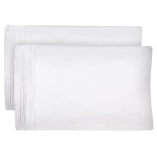 Pillow Cases Queen Size Set of 2 - Double Brushed 1500 Luxury Series Microfib...