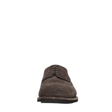 Santoni Sneakers Uomo Scamosciate Marrone Scuro - 42 EU Made In Italy