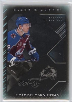 2021-22 Upper Deck Black Diamond 75/349 Nathan MacKinnon #BDB-NM 1k9