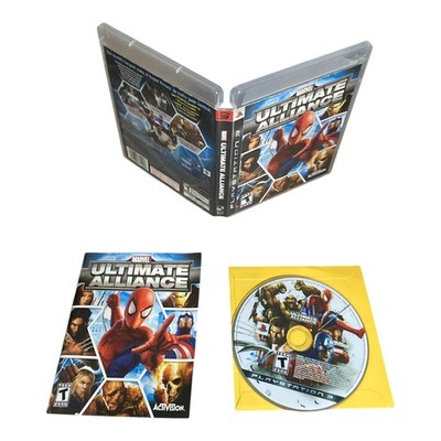 Sony PlayStation 3 PS3 CIB COMPLETE TESTED Marvel: Ultimate Alliance 2006 CF