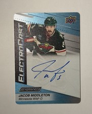 2023-24 Upper Deck Engrained ElectroCast Autographs Jacob Middleton #EC-23