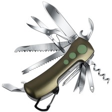 Taschenmesser,Multitool Messer Taschenmesser Multifunktionswerkzeug mit 15 F...