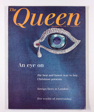 SALVADOR DALI An Eye On JEWELLERY Jewel ART   The Queen magazine December 8 1959