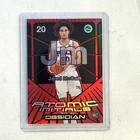 2024 Panini Obsidian Basketball Electric Etch Red Flood Jared McCain #19