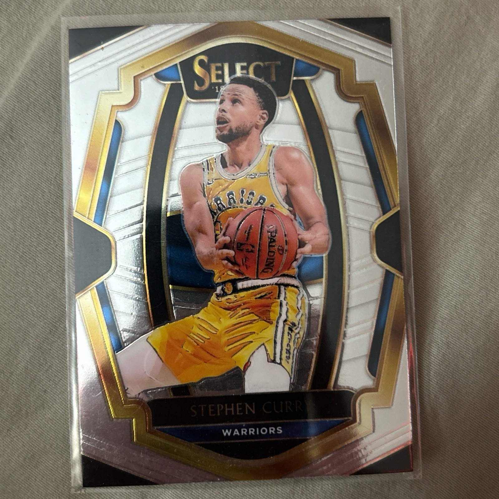 2018-19 Panini Select - Premier Level Stephen Curry #108 Silver Prizm