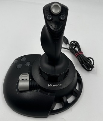 Microsoft Sidewinder Precision 2 Joystick Pc USB Flight Stick Getestet Top