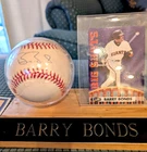 Barry Bonds autographed baseball authenticated by Steiner Sports memorabilia