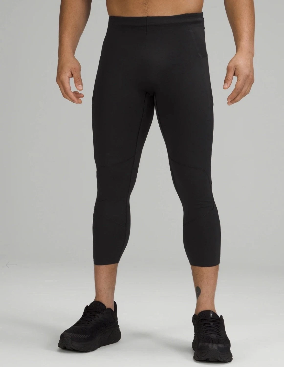 Lululemon Surge Tight 22" Men's Large Black Nulux Pants LM5A14S NWT NEW