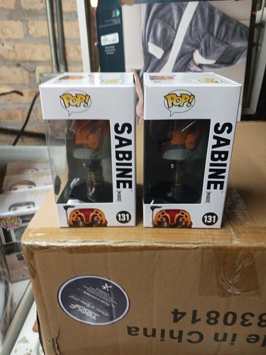 Funko Pop Starwars Rebels Sabine Masked #131 New - Picture 4 of 7