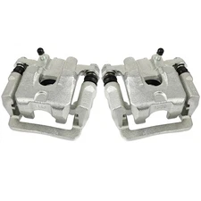 2x Rear Brake Calipers For 2003-2008 Honda Pilot W/ Bracket Accessories Kits