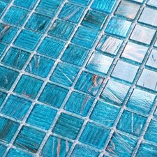11.5sqft Azure Blue Mosaic Tile for Pool, Bathroom Wall, Floor and Backsplash...