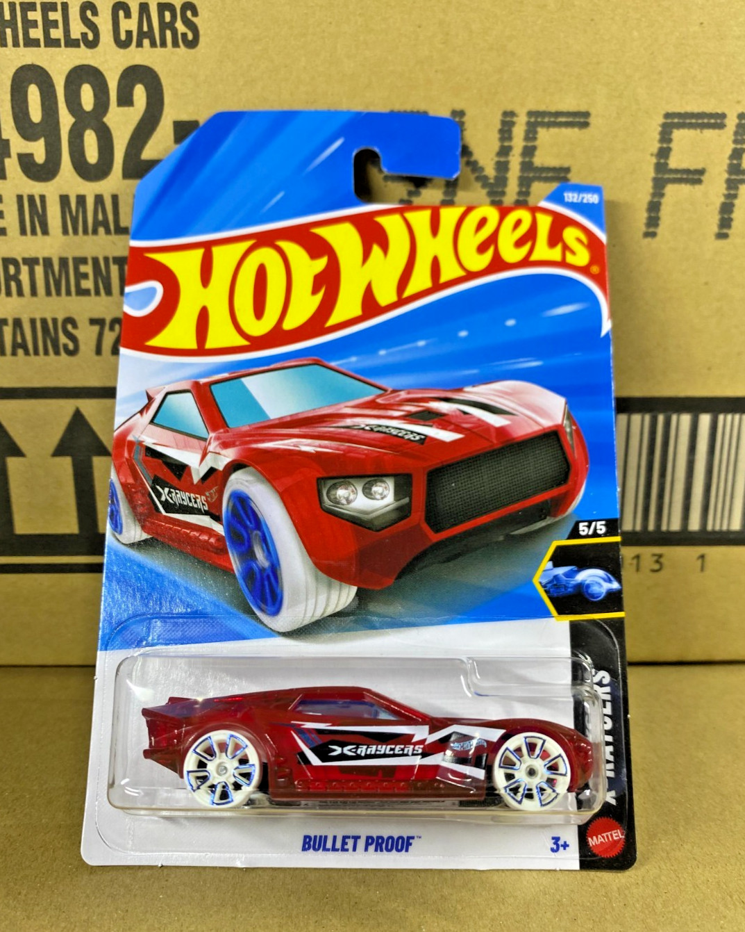 2026 Hot Wheels Mainline Case F Bullet Proof Series X-RAYCERS
