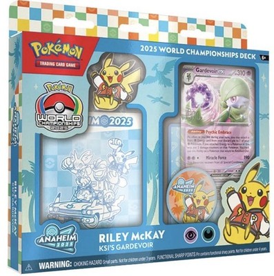 Pokémon TCG 2025 World Championships Deck KSI's Gardevoir 60 Cards English 6+