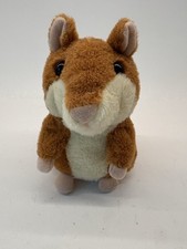 Homily Talking Hamster Repeats What You Say Plush Animal Toy Electronic Hamster